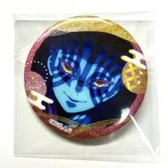 鬼滅の刃　トレーディンググリッター缶バッジ　猗窩座