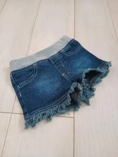 80cm 美品 デニムショートパンツ