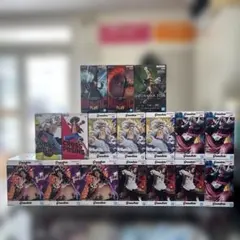 ワンピースフィギュアまとめ売り17個　四皇Grandista ゾロ　サンジ他