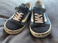 Vans キッズスニーカー 青/黒 kidsスニーカー　Size18センチ子供用