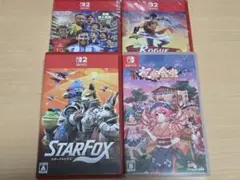 Switch２/Switchソフト４本 スターフォックス eFootball 等