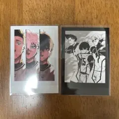 ブルーロック☆モノクロカード☆潔/凪/馬狼③