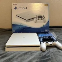 PS4 本体 500GB ホワイト コントローラー付き