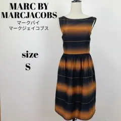 【a1560】MARC BY MARCJACOBS ノースリーブ ワンピース 0のサムネイル