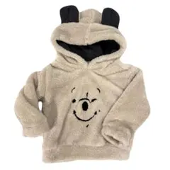 pさん風クマ耳付き　ボアパーカー