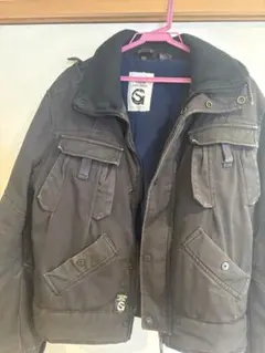G-STAR RAW ミリタリージャケット ダークブラウン