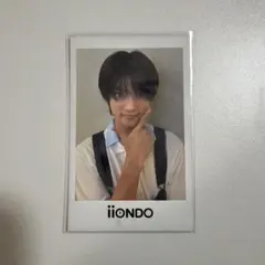 iiONDO 大野遥斗 はつ恋チェキ風ソロカード オーバーオール