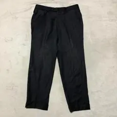 トゥモローランド ウールパンツ スーツスラックス チャコールグレー W80