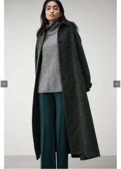 【新品】AZUL BY MOUSSY グリーン ロングコート Sサイズ