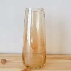 フラワーベース 花瓶 ブラウン