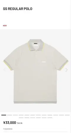 26SS TFW49 SS POLO 今期完売品 - メルカリ