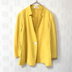 Pierre Cardin ピエールカルダン シングルボタンジャケット イエロー