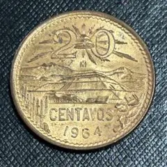 メキシコ 20センタボスコイン1945年 - メルカリ