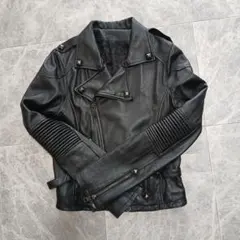 レディース羊革ライダースジャケット