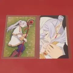 葬送のフリーレン　クリアビジュアルポスター　フリーレン2種