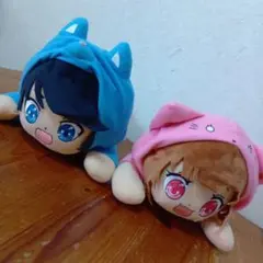 ちろぴの BIGおすわりぬいぐるみ2点セット - メルカリ