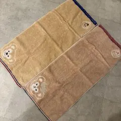 【4/8まで】ディズニー　フェイスタオル　ダッフィー　シェリーメイ