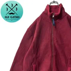 【L.L.BEAN】エルエルビーン 90s USA製 フリースJKT 刺繍ロゴ