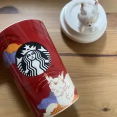 【美品】スターバックス　辰年限定　ガラスコップ