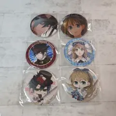 スペードの国のアリス　ブラッド　アリス　ebten特典　缶バッジ　6点セット