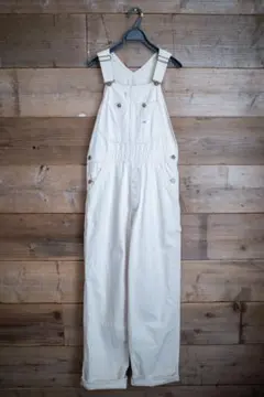 Lee ホワイト オーバーオール