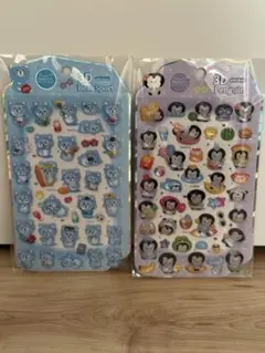 【最安値】Nekoni 韓国　ペンギン　クマ　3Dシール