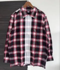 SEQUEL シークエル フランネルラインシャツ チェック グレー M - メルカリ