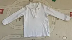 ミキハウス ポロシャツ コットン 長袖カットソー トップス カジュアル シンプル