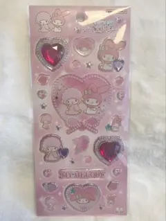 キラキラジュエルシール　マイメロ　マイスイートピアノ　バレエコア