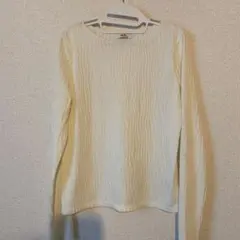 earth music & ecology 長袖トップス アイボリー