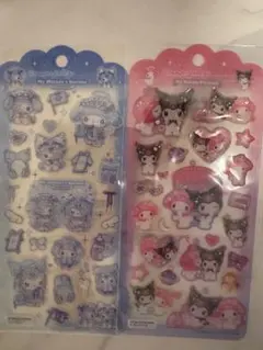 サンリオ　マイメロディクロミ　シール2種　ウォータードロップジュエリー 正規品