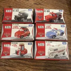 カーズ トミカ 6台セット タカラトミー 廃盤 新品 レスキューゴー！ゴー！