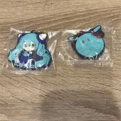 【2点セット】ガンダム 初音ミク スペシャルラバーマスコット