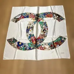 プロフィール必読でお願いします様専用】CHANEL|シルク大判スカーフ
