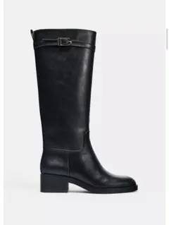 ZARA ロングブーツ ブラック