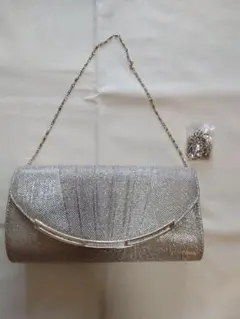 パーティーバッグ　結婚式　ゴールド　フォーマル　冠婚葬祭　ビジュー　上品　キレイ