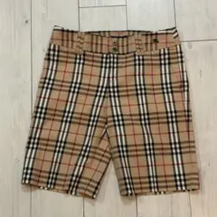 BURBERRY BLUE LABEL チェック柄ショートパンツ 38
