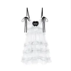 ♥MORPH8NE　モルフィン　キャミワンピース　ホワイト♥ MORPH8NE / WHIP CREAM ワンピース（BDC03） - QOOZA