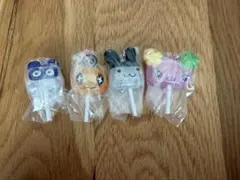 たまごっち　ガチャガチャ　カラフルキャンディチャーム　4つセット