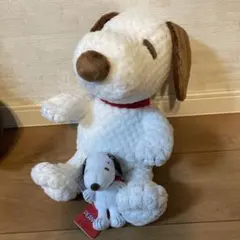 新品未使用品♡スヌーピー ぬいぐるみ 2点　Fuffy Boa♡チェック