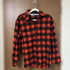 Polo by Ralph Lauren 赤黒チェック　シャツジャケットLサイズ