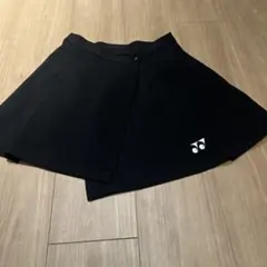 YONEXヨネックス テニス　スカート　スコート　黒ブラック　W61