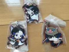 鬼滅の刃 ラバーストラップ 3個セット