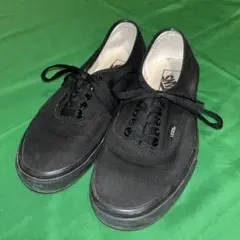 h*u様 VANS オーセンティック スニーカー 25 ブラック 黒