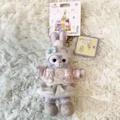 【お顔厳選】新作　上海ディズニー　冬限定ステラルーぬいぐるみキーチェーン