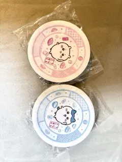 ちいかわ　くら寿司　皿2枚セット（ちいかわ＆ハチワレ）