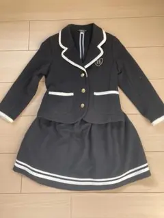 HUSHUSH ネイビー ジャケットスカートセット 120☆卒園式☆入学式