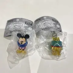 ディズニー キャラクター めじるしアクセサリー WINTER ミッキープーさん