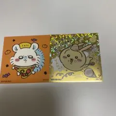 ちいかわらんど　ノベルティ　うさぎお誕生日ステッカー