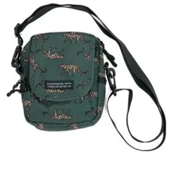 【KiU】キウ 600D フラップポケットショルダーバッグ レオパード　ヒョウ柄のサムネイル